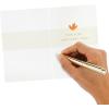 Hallmark Signature Studio Thanksgiving Card (Fall Flowers)(Fall Flowers)