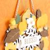 Hallmark Signature Studio Thanksgiving Card (Fall Flowers)(Removable Wreath Ornament)