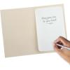Hallmark Signature Sympathy Card (Angel Feathers)(Brown)