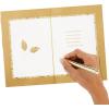 Hallmark Signature Sympathy Card (Angel Feathers)(Paisley Leaves)