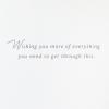 Hallmark Signature Sympathy Card (Butterflies)(Love Sees Us Through)