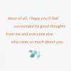 Hallmark Signature Sympathy Card (Butterflies)(Moments of Healing)