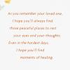 Hallmark Signature Sympathy Card (Butterflies)(Moments of Healing)