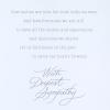 Hallmark Signature Sympathy Card (Many Thoughts and Prayers)(Our Hearts are with You)