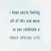 Hallmark Signature Sympathy Card (Many Thoughts and Prayers)(Support)