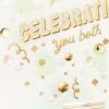 Hallmark Signature Wedding Card (Happy Wedding Day)(Confetti)