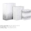 Hallmark Silver Gift Bag Assortment – Diamonds, Stripes, Dots (Pack of 6: 2 Medium 9″, 2 Large 11″, 2 Extra Large 14″) for Birthdays, Mother’s Day, Weddings, Bridal Showers, Any Occasion(Silver  White)