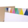 Hallmark Single-Panel Notecards (Triangle Trim, 50 Cards and Envelopes)(Triangle Trim)