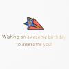 Hallmark Spider-Man Pop Up Birthday Card (Someone Amazing Like You) Signature Paper Wonder 3D Card(Light Blue)