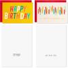 Hallmark Spiritual Birthday Card Assortment (36 Cards with Envelopes, 6 Designs) Blessed Birthday(Make a Wish)