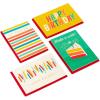 Hallmark Spiritual Birthday Card Assortment (36 Cards with Envelopes, 6 Designs) Blessed Birthday(Make a Wish)