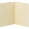 Hallmark Star Wars Baby Shower Card for New Parents (Baby Yoda, Force is Strong) Welcome New Baby, Congratulations, Gender Reveal, May the 4th(Showered with Happy)