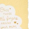 Hallmark Star Wars Baby Shower Card for New Parents (Baby Yoda, Force is Strong) Welcome New Baby, Congratulations, Gender Reveal, May the 4th(World Is Never the Same)