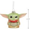 Hallmark Star Wars C-3PO Helmet Blown Glass Christmas Ornament (0003HCM1052)(Grogu)
