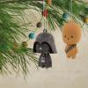 Hallmark Star Wars Characters Miniature Christmas Ornaments, Set of 6, May The 4th(Mystery Set A (Set of 2))