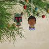Hallmark Star Wars Characters Miniature Christmas Ornaments, Set of 6, May The 4th(Mystery Set B (Set of 2))