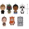 Hallmark Star Wars Characters Miniature Christmas Ornaments, Set of 6, May The 4th(Mystery Set B (Set of 2))