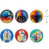 Hallmark Star Wars Characters Miniature Christmas Ornaments, Set of 6, May The 4th(Set of 12)
