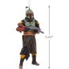 Hallmark Star Wars Darth Vader Helmet Christmas Ornament with Light(Boba Fett)