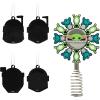 Hallmark Star Wars: The Mandalorian Mini Christmas Tree Topper and Ornaments, Set of 5