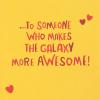 Hallmark Star Wars Valentines Day Card for Kid with Removable Backpack Clip (Baby Yoda), May the 4th(Day Card)