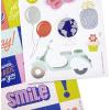 Hallmark Stickers for Kids and Adults (Pack of 91 Stickers, 5 Sheets for Planners, Notebooks, Laptops, Water Bottles, and More)