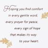 Hallmark Sympathy Card (Spirit Lives On) (5RZB2131)(10 Cards with Envelopes)