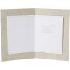 Hallmark Sympathy Card for Anniversary of Death (Caring Thoughts Never Stopped) for Widow, Widower, Friend(For You and Your Family)