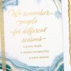 Hallmark Sympathy Card for Anniversary of Death (Caring Thoughts Never Stopped) for Widow, Widower, Friend(Profound Loss)