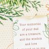 Hallmark Sympathy Card for Loss of Dad (Wisdom and Love)(Wisdom and Love)