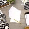 Hallmark Thank You Cards Assortment, Black and Gold Geometric (40 Thank You Notes with Envelopes for Wedding, Business, Graduation, All Occasion)(Black & White Assortment)