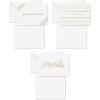 Hallmark Thank You Cards Assortment, Gold Foil (120 Thank You Notes with Envelopes for Wedding, Bridal Shower, Baby Shower, Business, Graduation)