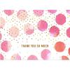 Hallmark Thank You Cards Assortment, Gold Foil Script (40 Thank You Notes with Envelopes for Wedding, Bridal Shower, Baby Shower, Business)(Pink & Gold)