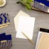 Hallmark Thank You Cards Assortment, Navy and Gold (50 Thank You Notes with Envelopes for Wedding, Bridal Shower, Baby Shower, Business, Graduation)(Navy & Gold)