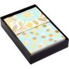 Hallmark Thank You Cards Assortment, Painted Flowers (48 Cards with Envelopes for Baby Showers, Wedding, Bridal Showers, All Occasion)(Flowers and Dots)