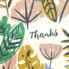 Hallmark Thank You Cards Assortment, Painted Flowers (48 Cards with Envelopes for Baby Showers, Wedding, Bridal Showers, All Occasion)(Painted Florals)