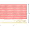 Hallmark Thank You Cards Assortment, Pink and Blue Floral (50 Thank You Notes with Envelopes for Wedding, Bridal Shower, Baby Shower, Business, Graduation)(Cactus)