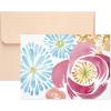 Hallmark Thank You Cards Assortment, Pink and Blue Floral (50 Thank You Notes with Envelopes for Wedding, Bridal Shower, Baby Shower, Business, Graduation)(Watercolor Designs)