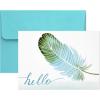 Hallmark Thank You Cards Assortment, Pink and Blue Floral (50 Thank You Notes with Envelopes for Wedding, Bridal Shower, Baby Shower, Business, Graduation)(Watercolor Designs)