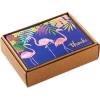 Hallmark Thank You Cards Assortment, Tropical Animals (24 Assorted Thank You Notes with Envelopes—Cheetahs, Llamas, Zebras, Flamingos, Birds)(Animal)