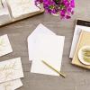 Hallmark Thank You Cards, Gold Foil Script (100 Thank You Notes with Envelopes) for Wedding, Baby Shower, Bridal Shower, Graduation(5.2 x 3.75 inch)