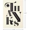 Hallmark Thank You Notes, Black and Ivory White (40 Blank Cards with Envelopes) for Weddings, Graduation, Bridal Shower, All Occasion