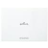 Hallmark Thank You Notes (Silver Foil Script, 40 Cards and Envelopes)(Navy and Gold)