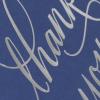 Hallmark Thank You Notes (Silver Foil Script, 40 Cards and Envelopes)(Silver Foil Script)