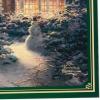 Hallmark Thomas Kinkade Christmas Card (Snow Cabin) (0599XXH5221)(Snowy House  10 Kinkade Cards with Envelopes)