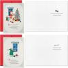 Hallmark ‘Twas the Night Before Christmas Card Assortment with Keepsake Box (12 Cards with Envelopes)(Night Before Christmas Book with Cards)