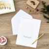 Hallmark UNICEF Boxed Christmas Cards, Peace Tree (12 Cards and 13 Envelopes) (1XPX5649)(Gold Foil Nativity)
