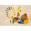 Hallmark UNICEF Boxed Christmas Cards, Peace Tree (12 Cards and 13 Envelopes) (1XPX5649)(Shining Angel Blessing)