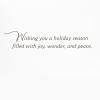 Hallmark UNICEF Boxed Christmas Cards, Peaceful Holly Tree (20 Cards and 21 Envelopes) (1XPX2032)(Holly Tree)