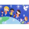 Hallmark UNICEF Boxed Christmas Cards, Peaceful Holly Tree (20 Cards and 21 Envelopes) (1XPX2032)(World)